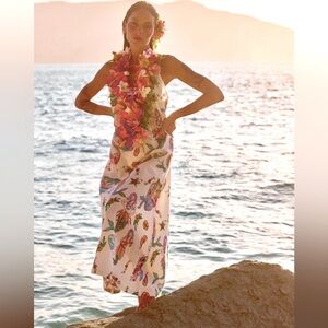 Sabbi Mermaid Linen Dress. “You are so Beautiful”. Size Small.New with tags. NWT